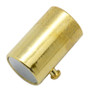 4 x Locking Magnetic Clasps - Gold 5mm*15mm with glue in ends 4mm ID