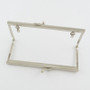 LAST STOK: 1x Iron Flower Purse Frame 150mm x 78mm x 13mm - platinum