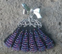 2 x Bow Brooch Finding (18x27x13mm) with loop for hanging charm/decoration