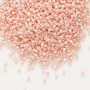 DB1523 - 11/0 - Miyuki Delica - Opaque Matte White Glazed Rainbow Melon - 7.5gms - Cylinder Seed Beads
