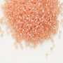 DB1480 - 11/0 - Miyuki Delica - Translucent Glazed Luster Peach - 7.5gms - Cylinder Seed Beads