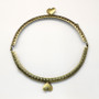 LAST STOCK: 1 x Iron Purse Frame Round 129mm x 74mm x 11mm Antique Bronze