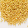 DB2102 - 11/0 - Miyuki Delica - Duracoat® opaque light yellow - 7.5gms - Cylinder Seed Beads