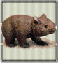 Peyote Stitch Wombat Pattern (Odd Count) - Download