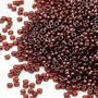 15-304 - 15/0 - Miyuki - Translucent Gold Luster Garnet Red - 8.2gms Vial Glass Round Seed Beads