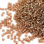 15-311 - 15/0 - Miyuki - Translucent Gold Luster Gold - 8.2gms Vial Glass Round Seed Beads