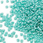 15-435 - 15/0 - Miyuki - Opaque Luster Teal - 8.2gms Vial Glass Round Seed Beads