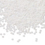 15-471 - 15/0 - Miyuki - Opaque Rainbow Chalk White - 8.2gms Vial Glass Round Seed Beads