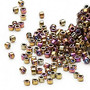 DB0029 - 11/0 - Miyuki Delica - Metallic Purple Gold Iris - 7.5gms - Cylinder Seed Beads