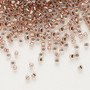 DB0037 - 11/0 - Miyuki Delica - Copper Lined Crystal - 7.5gms - Cylinder Seed Beads
