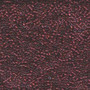 DB0120 - 11/0 - Miyuki Delica - Luster Dark Topaz Claret - 7.5gms - Cylinder Seed Beads