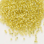 DB0145 - 11/0 - Miyuki Delica - Silver Lined Yellow - 7.5gms - Cylinder Seed Beads