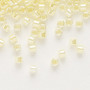 DB0232 - 11/0 - Miyuki Delica - Lined Crystal Yellow - 7.5gms - Cylinder Seed Beads