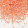 DB0235 - 11/0 - Miyuki Delica - Colour Lined Salmon - 7.5gms - Cylinder Seed Beads