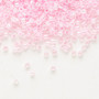 DB0244 - 11/0 - Miyuki Delica - Opaque Colour Lined Luster Pink - 7.5gms - Cylinder Seed Beads