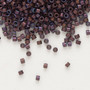 DB0312 - 11/0 - Miyuki Delica - Opaque Matte Metallic Rainbow Copper - 7.5gms - Cylinder Seed Bead