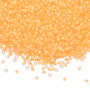 DB2032 - 11/0 - Miyuki Delica - Transparent Colour Lined Luminous Neon Sun Yellow - 7.5gms - Cylinder Seed Beads