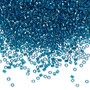 DB1764 - 11/0 - Miyuki Delica - Transparent Emerald Lined Luster Aqua - 7.5gms - Cylinder Seed Beads