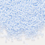 DB1537 - 11/0 - Miyuki Delica - Opaque Glazed Luster Light Sky Blue - 7.5gms - Cylinder Seed Beads