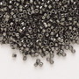 DB0452 - 11/0 - Miyuki Delica - Opaque Nickel-Finished Dark Silver - 7.5gms - Cylinder Seed Bead