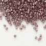 DB0462 - 11/0 - Miyuki Delica - Opaque Nickel-Finished Mauve - 7.5gms - Cylinder Seed Bead
