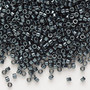 DB0465 - 11/0 - Miyuki Delica -  Galv Midnight Blue - 7.5gms - Cylinder Seed Beads