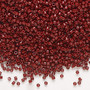 DB2120 - 11/0 - Miyuki Delica - Duracoat Opaque Maroon - 7.5gms - Cylinder Seed Beads