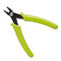 Pliers, crimp, steel and plastic, black and green, 5-1/4 inches
