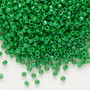 DB0655 - 11/0 - Miyuki Delica - Opaque Kelly Green - 7.5gms - Cylinder Seed Beads