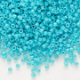 DB0658 - 11/0 - Miyuki Delica - Opaque Turquoise Green - 7.5gms - Cylinder Seed Beads