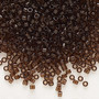 DB0715 - 11/0 - Miyuki Delica - Transparent Root Beer - 7.5gms - Cylinder Seed Beads