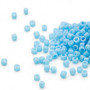DB0725 - 11/0 - Miyuki Delica - Opaque Light Blue - 7.5gms - Cylinder Seed Beads
