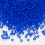 DB0748 - 11/0 - Miyuki Delica - Translucent Matt Cobalt - 7.5gms - Cylinder Seed Beads