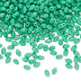 10grams Preciosa Mini Duos 4mm x 2.5mm Oval (Two Hole) Opaque Turquoise Green