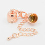 Cord End Sets (Cord Ends  - 3mm I.D.) - Pack of 3 sets -  Copper