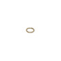 Jump ring, antique gold-plated brass, 6x4mm oval, 4.3x2.5mm inside diameter, 20 gauge. Sold per pkg of 100.