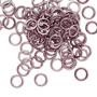 Jump ring Antique Copper Patina, anodized aluminum, 6mm round, 4.2mm inside diameter, 18 gauge. Sold per pkg of 100.