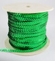 Pre-Strung, Paillette/Sequin, Green, 5mm wide (5 metres)