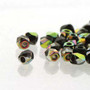 FPR0223980-28101 - TRUE 2 - Jet Vitrail - 100pcs - Czech Fire Polished beads