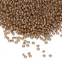 11-311 - 11/0 - Miyuki - Translucent Gold Luster Topaz - 250gms - Glass Round Seed Bead