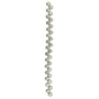 LAST STOCK: HC0600030-01700 - Honeycomb 6mm Crystal Bronze Aluminium (30 beads -1 Strand)