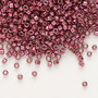 DB1849 - 11/0 - Miyuki Delica - Duracoat® Opaque Galvanized Magenta – 7.5gms - Cylinder Seed Beads