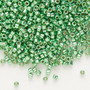 DB1844 - 11/0 - Miyuki Delica - Duracoat® Opaque Galvanized Dark Mint Green - 7.5gms - Cylinder Seed Bead