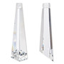 Suncatcher, Asfour Crystal, crystal clear, 61x14mm 6-sided graduated prism. Sold individually.