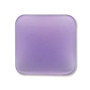 1 x Lunasoft Cabochon Square 22mm Lavender