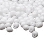 Seed bead, Miyuki, glass, opaque white, (DP402), 4x3.4mm fringe. Sold per 10-gram pkg.