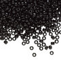 TR-08-49 - 8/0 - TOHO BEADS® - Opaque Jet - 50gms - Glass Round Seed Beads