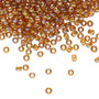 TR-08-162C - 8/0 - TOHO BEADS® - Translucent Rainbow Topaz - 50gms - Glass Round Seed Beads