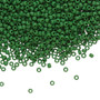 TR-11-47HF - 11/0 - TOHO BEADS® - Opaque Frosted Pine Green - 7.5gms - Glass Round Seed Beads