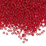 TR-11-25C - 11/0 - TOHO BEADS® - Transparent Silver-Lined Ruby - 7.5gms - Glass Round Seed Beads